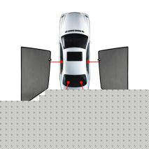 ΚΟΥΡΤΙΝΑΚΙΑ ΜΑΡΚΕ CAR SHADES ΓΙΑ KIA X-CEED 5D 2019+ - 4 ΤΕΜ. Auto Moto Tyres 