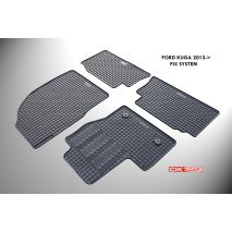 ΜΑΡΚΕ ΠΑΤΑΚΙΑ ΣΕ ΣΚΑΦΗ ΛΑΣΤΙΧΟ ΓΙΑ FORD KUGA 2013-2015 ΣΕ ΜΑΥΡΟ ΧΡΩΜΑ ΜΕ ΚΟΥΜΠΩΜΑΤΑ CIK - 4 ΤΕΜ. Auto Moto Tyres 