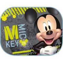 ΗΛΙΟΠΡΟΣΤΑΣΙΕΣ ΠΛΑΙΝΕΣ MICKEY ΜΕ ΒΕΝΤΟΥΖΑ 44x35cm AMIO - 2 Τεμ. Auto Moto Tyres 