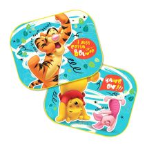 ΗΛΙΟΠΡΟΣΤΑΣΙΕΣ ΠΛΑΙΝΕΣ WINNIE THE POOH ΜΕ ΒΕΝΤΟΥΖΑ (44x35cm) AMiO – 2 ΤΕΜ. Auto Moto Tyres 