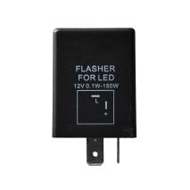 LED FLASHER (ΦΛΑΣΙΕΡΑ) 2 ΕΠΑΦΩΝ (L+-) 30x30x30mm  M-TECH -1ΤΕΜ. Auto Moto Tyres 