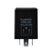 LED FLASHER (ΦΛΑΣΙΕΡΑ) 3 ΕΠΑΦΩΝ (L+-) 30x30x30mm M-TECH - 1ΤΕΜ. Auto Moto Tyres 