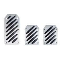 ΠΕΝΤΑΛ BLACK STRIPE ΑΛΟΥΜΙΝΙΟΥ ΧΡΩΜΙΟ/ΜΑΥΡΟ ΜΕ ΑΝΤΙΟΛΙΣΘΗΤΙΚΟ ΠΑΤΗΜΑ ΣΕΤ 3ΤΕΜ. Auto Moto Tyres 