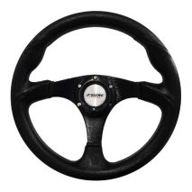 ΤΙΜΟΝΙ BARCHETTA EVO - ΜΑΥΡΟ ΟΙΚΟΛΟΓΙΚΟ ΔΕΡΜΑ 320mm Auto Moto Tyres 