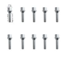 ΜΠΟΥΛΟΝΙΑ ΚΩΝΙΚΑ 12x1,25 (42mm) (19) SIMONI RACING - 10 ΤΕΜ. Auto Moto Tyres 