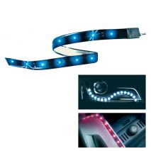 ΤΑΙΝΙΑ BOOTES ΜΕ 15 LED ΜΠΛΕ ΧΡΩΜΑ 30cm Auto Moto Tyres 
