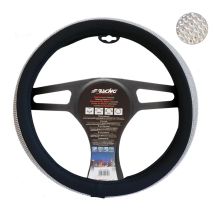 ΚΑΛΥΜΜΑ ΤΙΜΟΝΙΟΥ BLACK AND DIAMONDS ΜΑΥΡΟ ΜΕ ΣΤΡΑΣ ΟΙΚΟΛΟΓΙΚΟ ΔΕΡΜΑ 37-39cm Auto Moto Tyres 