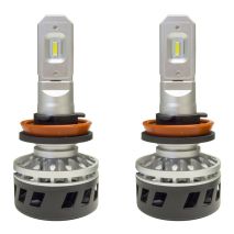 H11 9-36V 5.000K 5000lm 25W MATRIX LED KIT (ΜΕ ΨΥΚΤΡΑ ΑΝΕΜΙΣΤΗΡΑΚΙ) 2ΤΕΜ. Auto Moto Tyres 