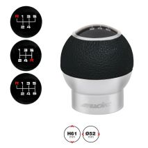 ΠΟΜΟΛΟ ΤΑΧΥΤΗΤΩΝ SPECIAL HYPE ΜΑΥΡΟ ΔΕΡΜΑ ΜΕ 3 ΑΥΤΟΚΟΛΛΗΤΑ ΕΝΔΕΙΞΗΣ ΤΑΧΥΤΗΤΩΝ (ΥΨΟΣ 94mm)(FIAT 500) Auto Moto Tyres 