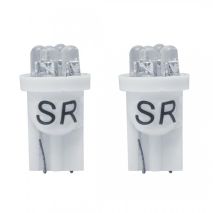 T10 W5W 12V ΛΕΥΚΑ ΜΕ 4LED 2ΤΕΜ Auto Moto Tyres 