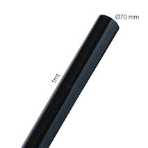 ΣΩΛΗΝΑΣ ΣΙΛΙΚΟΝΗΣ ΜΑΥΡΟΣ Φ70 ΜΗΚΟΣ 1Μ Auto Moto Tyres 