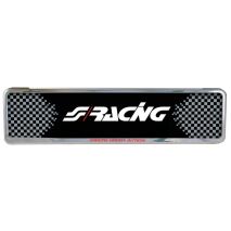 ΠΛΑΙΣΙΟ ΠΙΣΩ ΠΙΝΑΚΙΔΑΣ ANTITHEFT ΜΕ ΑΝΤΙΚΛΕΠΤΙΚΟ ΣΥΣΤΗΜΑ 52,5 X 13 cm (ΧΡΩΜΙΟ) Auto Moto Tyres 