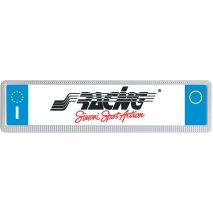 ΠΛΑΙΣΙΟ ΠΙΝΑΚΙΔΩΝ ΛΕΥΚΟ 50,5x11cm  SIMONI RACING - 1 ΤΕΜ. Auto Moto Tyres 