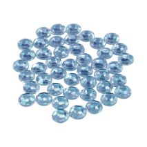 ΔΙΑΚΟΣΜΗΤΙΚΑ STRASS ΜΠΛΕ 50τμχ. 8mm Auto Moto Tyres 