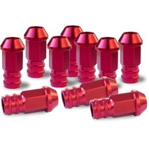 ΠΑΞΙΜΑΔΙ ΚΩΝΙΚΟ 12χ1,25 (50mm) (19) ΚΟΚΚΙΝΟ 10ΤΕΜ. Auto Moto Tyres 