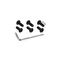 ΒΙΔΕΣ ΤΙΜΟΝΙΟΥ ΜΕ ΚΛΕΙΔΙ ΓΙΑ ΚΩΝΟΥΣ (ΜΑΥΡΕΣ) M5 x 16mm ​​ SIMONI RACING - 6 TEM. Auto Moto Tyres 