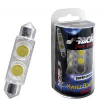 ΛΑΜΠΑΚΙΑ ΠΛΑΦΟΝΙΕΡΑΣ 12V 10x44mm HYPER-MICROLED2 ΛΕΥΚΟ 2ΤΕΜ. Auto Moto Tyres 