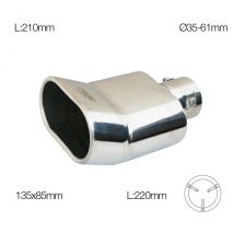 ΑΚΡΟ/ΜΠΟΥΚΑ ΕΞΑΤΜΙΣΗΣ ΧΡΩΜΙΟΥ 35-61mm (ΜΗΚΟΣ 210mm - ΔΙΑΜΕΤΡΟΣ ΕΞΩΤΕΡΙΚΗ 135x85mm) SIMONI RACING - 1 TEM Auto Moto Tyres 