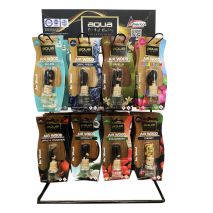 ΠΛΗΡΕΣ ΣΤΑΝΤ ME ΑΡΩΜΑΤΙΚA ΑΥΤΟΚΙΝΗΤΟΥ ΚΡΕΜΑΣΤA ΜΠΟΥΚΑΛΑΚΙΑ 6 ml (ΔΙΑΦΟΡΑ ΑΡΩΜΑΤΑ) AQUA -40 TMX Auto Moto Tyres 