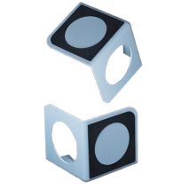 ΣΤΑΘΕΡΟΠΟΙΗΤΗΣ / ΔΙΑΧΩΡΙΣΤΙΚΟ STOPPER NOOK ΓΙΑ ΤΟ ΠΟΡΤ ΜΠΑΓΚΑΖ ΑΠΟ ΠΛΑΣΤΙΚΟ ΣΕ ΓΚΡΙ ΧΡΩΜΑ ΜΕ ΑΝΤΙΟΛΙΣΘΗΤΙΚΑ ΜΑΞΙΛΑΡΑΚΙΑ ΚΑΙ ΑΥΤΟΚΟΛΛΗΤΑ ΤΥΠΟΥ VELCRO RATI - 2 ΤΕΜ. Auto Moto Tyres 