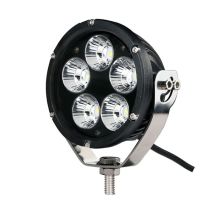 ΠΡΟΒΟΛΕΑΣ ΟΔΗΓΗΣΗΣ LED DRIVING ΜΑΥΡΟΣ 10-32V 50W 3500 lm 5 CREE LED ΣΤΡΟΓΓΥΛΟΣ 110 x 110 x 64 mm M-TECH Auto Moto Tyres 