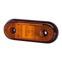 ΦΩΣ ΟΓΚΟΥ ΑΝΑΚΛΑΣΤΙΚΟ  LD633 12/24V 1LED HORPOL ΠΟΡΤΟΚΑΛΙ (11,2 x 4 cm) -1ΤΕΜ. Auto Moto Tyres 