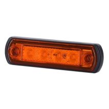 ΦΩΣ ΟΓΚΟΥ LD676 12/24V 4LED HORPOL ΠΟΡΤΟΚΑΛΙ (10,5 x 2,5 cm) -1ΤΕΜ Auto Moto Tyres 