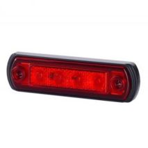 ΦΩΣ ΟΓΚΟΥ LD677 12/24V 4LED HORPOL ΚΟΚΚΙΝΟ (10,5 x 3 cm) -1ΤΕΜ. Auto Moto Tyres 