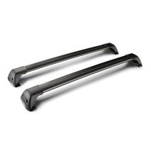 ΜΠΑΡΕΣ ΟΡΟΦΗΣ ΑΛΟΥΜΙΝΙΟΥ ΜΑΥΡΗ YAKIMA FLUSH MIXED 110+115cm ΜΕ ΚΛΕΙΔΙ - 2 TEM. Auto Moto Tyres 