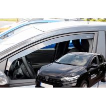 ΑΝΕΜΟΘΡΑΥΣΤΕΣ ΓΙΑ DACIA SANDERO /STEPWAY 5D 2020+ ΖΕΥΓΑΡΙ ΑΥΤΟΚΙΝΗΤΟΥ ΑΠΟ ΕΥΚΑΜΠΤΟ ΦΙΜΕ ΠΛΑΣΤΙΚΟ HEKO - 2 ΤΕΜ. Auto Moto Tyres 