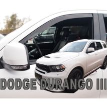 ΑΝΕΜΟΘΡΑΥΣΤΕΣ ΓΙΑ DODGE DURANGO 5D 2011-2021 ΖΕΥΓΑΡΙ ΑΠΟ ΕΥΚΑΜΠΤΟ ΦΙΜΕ ΠΛΑΣΤΙΚΟ HEKO - 2 ΤΕΜ. Auto Moto Tyres 