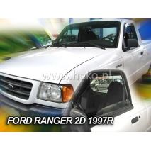 ΑΝΕΜΟΘΡΑΥΣΤΕΣ ΓΙΑ FORD RANGER PICK UP I 2D 1987-1997 / MAZDA B2500 PICKUP 1994-1997  ΖΕΥΓΑΡΙ ΑΠΟ ΕΥΚΑΜΠΤΟ ΦΙΜΕ ΠΛΑΣΤΙΚΟ HEKO - 2 ΤΕΜ. Auto Moto Tyres 