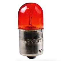 RY10W 12V 10W BAU15s ΠΟΡΤΟΚΑΛΙ (ΜΟΝΟΠΟΛΙΚΟ-ΠΑΡΑΚΕΝΤΡΟ-ΦΟΥΝΤΟΥΚΙ) STANDARD 10ΤΕΜ. M-TECH Auto Moto Tyres 