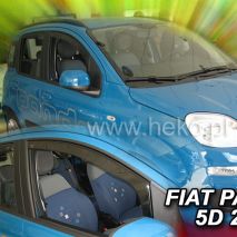 ΑΝΕΜΟΘΡΑΥΣΤΕΣ ΓΙΑ FIAT PANDA 5D 2012+ ΖΕΥΓΑΡΙ ΑΠΟ ΕΥΚΑΜΠΤΟ ΦΙΜΕ ΠΛΑΣΤΙΚΟ HEKO - 2 ΤΕΜ. Auto Moto Tyres 