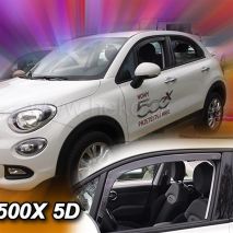 ΑΝΕΜΟΘΡΑΥΣΤΕΣ ΓΙΑ FIAT 500 X 5D 2015-2021 ΖΕΥΓΑΡΙ ΑΠΟ ΕΥΚΑΜΠΤΟ ΦΙΜΕ ΠΛΑΣΤΙΚΟ HEKO - 2 ΤΕΜ. Auto Moto Tyres 