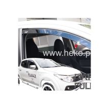 ΑΝΕΜΟΘΡΑΥΣΤΕΣ ΓΙΑ FIAT FULLBACK 4D 2016-2021 ΖΕΥΓΑΡΙ ΑΠΟ ΕΥΚΑΜΠΤΟ ΦΙΜΕ ΠΛΑΣΤΙΚΟ HEKO - 2 ΤΕΜ. Auto Moto Tyres 