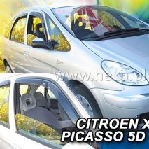 ΑΝΕΜΟΘΡΑΥΣΤΕΣ ΓΙΑ CITROEN XSARA PICASSO 5D 1999-2012 ΖΕΥΓΑΡΙ ΑΠΟ ΕΥΚΑΜΠΤΟ ΦΙΜΕ ΠΛΑΣΤΙΚΟ HEKO - 2 ΤΕΜ. Auto Moto Tyres 