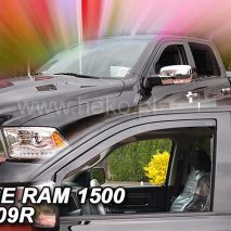 ΑΝΕΜΟΘΡΑΥΣΤΕΣ ΓΙΑ DODGE RAM 1500 IV 4D 2009-2018 ΖΕΥΓΑΡΙ ΑΠΟ ΕΥΚΑΜΠΤΟ ΦΙΜΕ ΠΛΑΣΤΙΚΟ HEKO - 2 ΤΕΜ. Auto Moto Tyres 