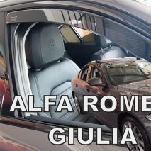 ΑΝΕΜΟΘΡΑΥΣΤΕΣ ΓΙΑ ALFA ROMEO GIULIA 4D 2016- ΖΕΥΓΑΡΙ ΑΠΟ ΕΥΚΑΜΠΤΟ ΦΙΜΕ ΠΛΑΣΤΙΚΟ HEKO - 2 ΤΕΜ. Auto Moto Tyres 