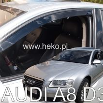 ΑΝΕΜΟΘΡΑΥΣΤΕΣ ΓΙΑ AUDI A8 / D3 4D 2003-2010 ΖΕΥΓΑΡΙ ΑΠΟ ΕΥΚΑΜΠΤΟ ΦΙΜΕ ΠΛΑΣΤΙΚΟ HEKO - 2 ΤΕΜ. Auto Moto Tyres 