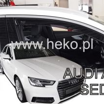 ΑΝΕΜΟΘΡΑΥΣΤΕΣ ΓΙΑ AUDI A4 / B9 4D/5D SEDAN AVANT 2016-2021 / ALLROAD ΖΕΥΓΑΡΙ ΑΠΟ ΕΥΚΑΜΠΤΟ ΦΙΜΕ ΠΛΑΣΤΙΚΟ HEKO - 2 ΤΕΜ. Auto Moto Tyres 