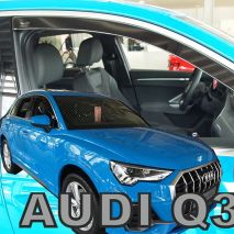 ΑΝΕΜΟΘΡΑΥΣΤΕΣ ΓΙΑ AUDI Q3 5D 2018-2021 ΖΕΥΓΑΡΙ ΑΠΟ ΕΥΚΑΜΠΤΟ ΦΙΜΕ ΠΛΑΣΤΙΚΟ HEKO - 2 ΤΕΜ. Auto Moto Tyres 
