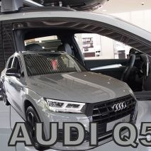 ΑΝΕΜΟΘΡΑΥΣΤΕΣ ΓΙΑ AUDI Q5 5D 2016-2021 ΖΕΥΓΑΡΙ ΑΠΟ ΕΥΚΑΜΠΤΟ ΦΙΜΕ ΠΛΑΣΤΙΚΟ HEKO - 2 ΤΕΜ. Auto Moto Tyres 