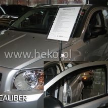 ΑΝΕΜΟΘΡΑΥΣΤΕΣ ΓΙΑ DODGE CALIBER 5D 2006-2011 ΖΕΥΓΑΡΙ ΑΠΟ ΕΥΚΑΜΠΤΟ ΦΙΜΕ ΠΛΑΣΤΙΚΟ HEKO - 2 ΤΕΜ. Auto Moto Tyres 