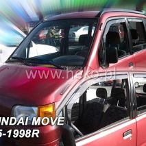 ΑΝΕΜΟΘΡΑΥΣΤΕΣ ΓΙΑ DAIHATSU MOVE 5D 1995-1998 ΖΕΥΓΑΡΙ ΑΠΟ ΕΥΚΑΜΠΤΟ ΦΙΜΕ ΠΛΑΣΤΙΚΟ HEKO - 2 ΤΕΜ. Auto Moto Tyres 