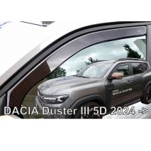 ΑΝΕΜΟΘΡΑΥΣΤΕΣ ΓΙΑ DACIA DUSTER 5D 2024+ ΖΕΥΓΑΡΙ ΑΠΟ ΕΥΚΑΜΠΤΟ ΦΙΜΕ ΠΛΑΣΤΙΚΟ HEKO - 2 ΤΕΜ Auto Moto Tyres 