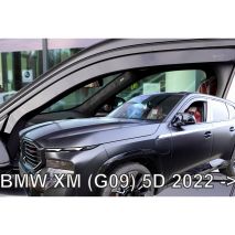 ΑΝΕΜΟΘΡΑΥΣΤΕΣ ΓΙΑ BMW XM G09 5D 2022+ ΖΕΥΓΑΡΙ ΑΠΟ ΕΥΚΑΜΠΤΟ ΦΙΜΕ ΠΛΑΣΤΙΚΟ HEKO - 2 ΤΕΜ. Auto Moto Tyres 