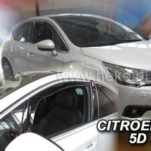 ΑΝΕΜΟΘΡΑΥΣΤΕΣ ΓΙΑ CITROEN DS4 5D 2011-2018 ΖΕΥΓΑΡΙ ΑΠΟ ΕΥΚΑΜΠΤΟ ΦΙΜΕ ΠΛΑΣΤΙΚΟ HEKO - 2 ΤΕΜ. Auto Moto Tyres 