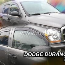 ΑΝΕΜΟΘΡΑΥΣΤΕΣ ΓΙΑ DODGE DURANGO 5D 2004-2010 ΖΕΥΓΑΡΙ ΑΠΟ ΕΥΚΑΜΠΤΟ ΦΙΜΕ ΠΛΑΣΤΙΚΟ HEKO - 2 ΤΕΜ. Auto Moto Tyres 
