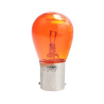 P21W 12V 21W BA15s ΜΟΝΟΠΟΛΙΚΟ ΠΟΡΤΟΚΑΛΙ DYED-GLASS ΚΟΥΤΙ 10ΤΕΜ. Auto Moto Tyres 
